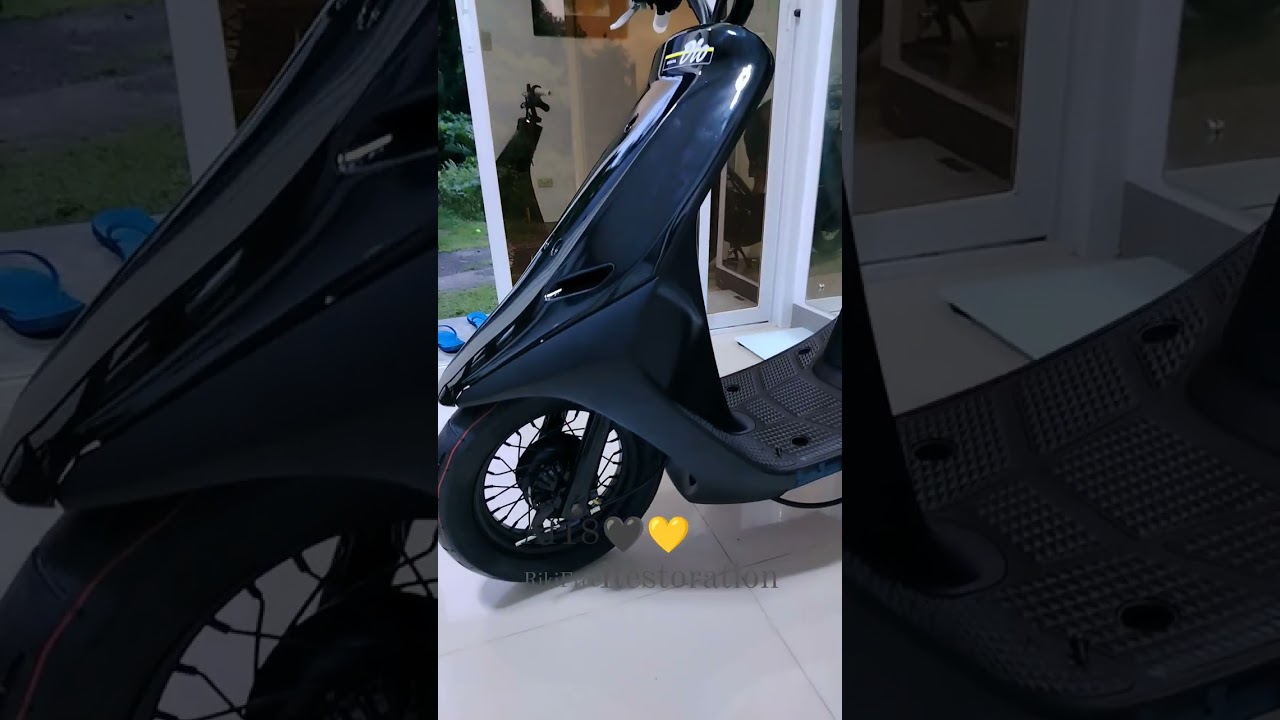 honda dio1 steel rim set built not bought 👌 #2stroke #diomodification #hondadio