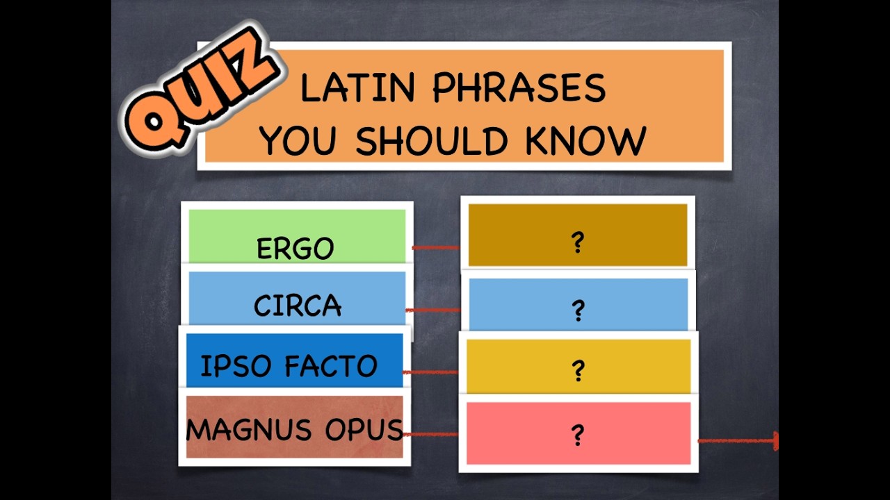 Test Your Brain With This Latin Word Challenge!
