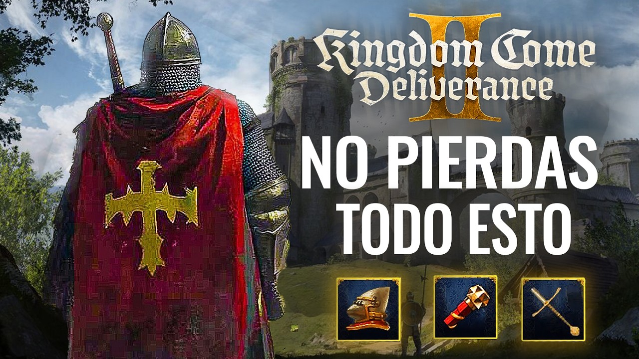 NO PIERDAS ESTOS OBJETOS IMPORTANTES EN KINGDOM COME DELIVERANCE 2 (TRUCOS)