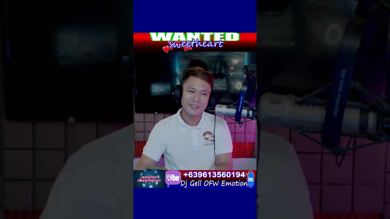 Live Now : Wanted Sweetheart with DJ Gell OFW Emotion Tv.Radio / March 18, 2026 / 7-10PM