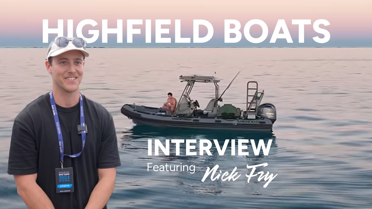 Highfield Inflatable Boats - Interview at Sanctuary Cove Boat Show
