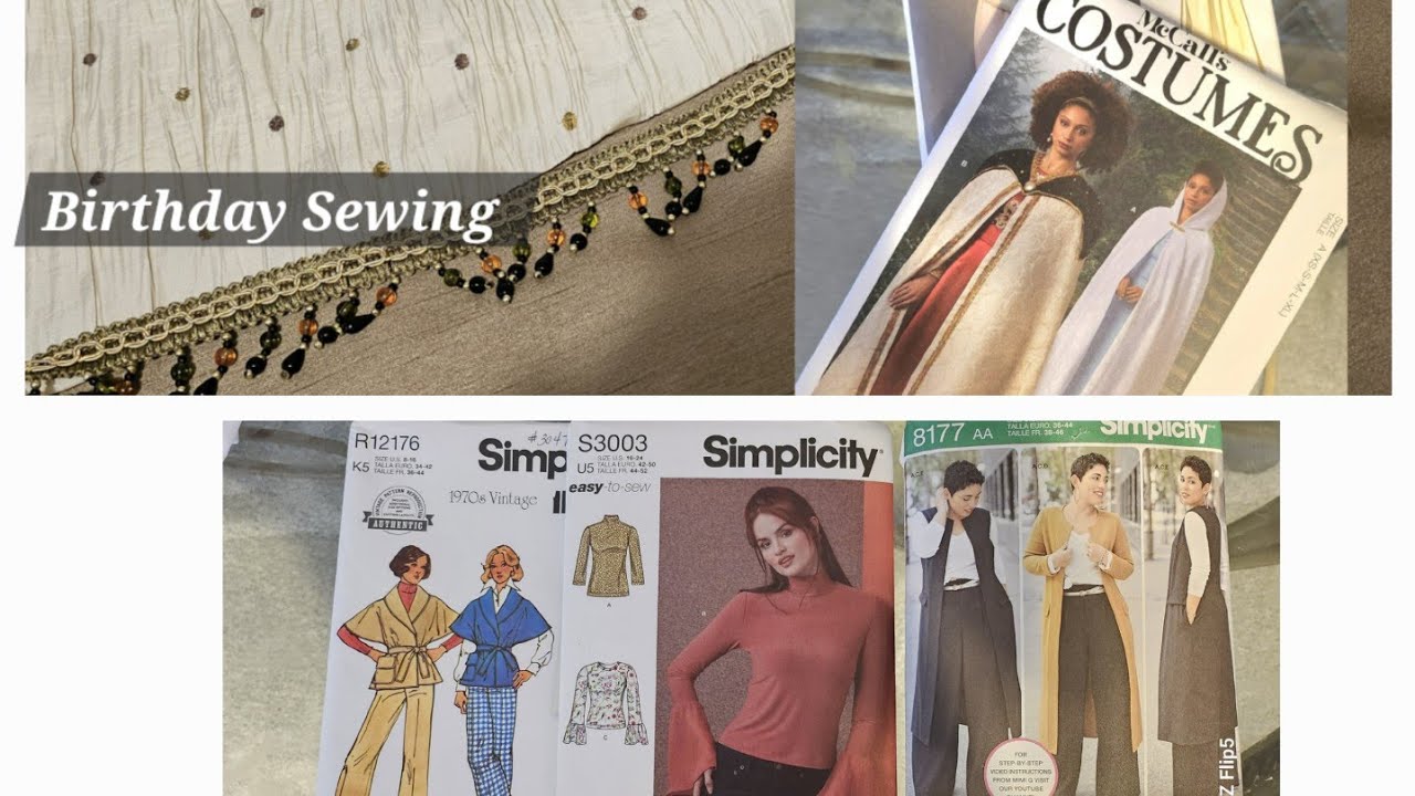 It's Time for Birthday Sewing... I'm Excited- I'm Making a Costume  10/31/24