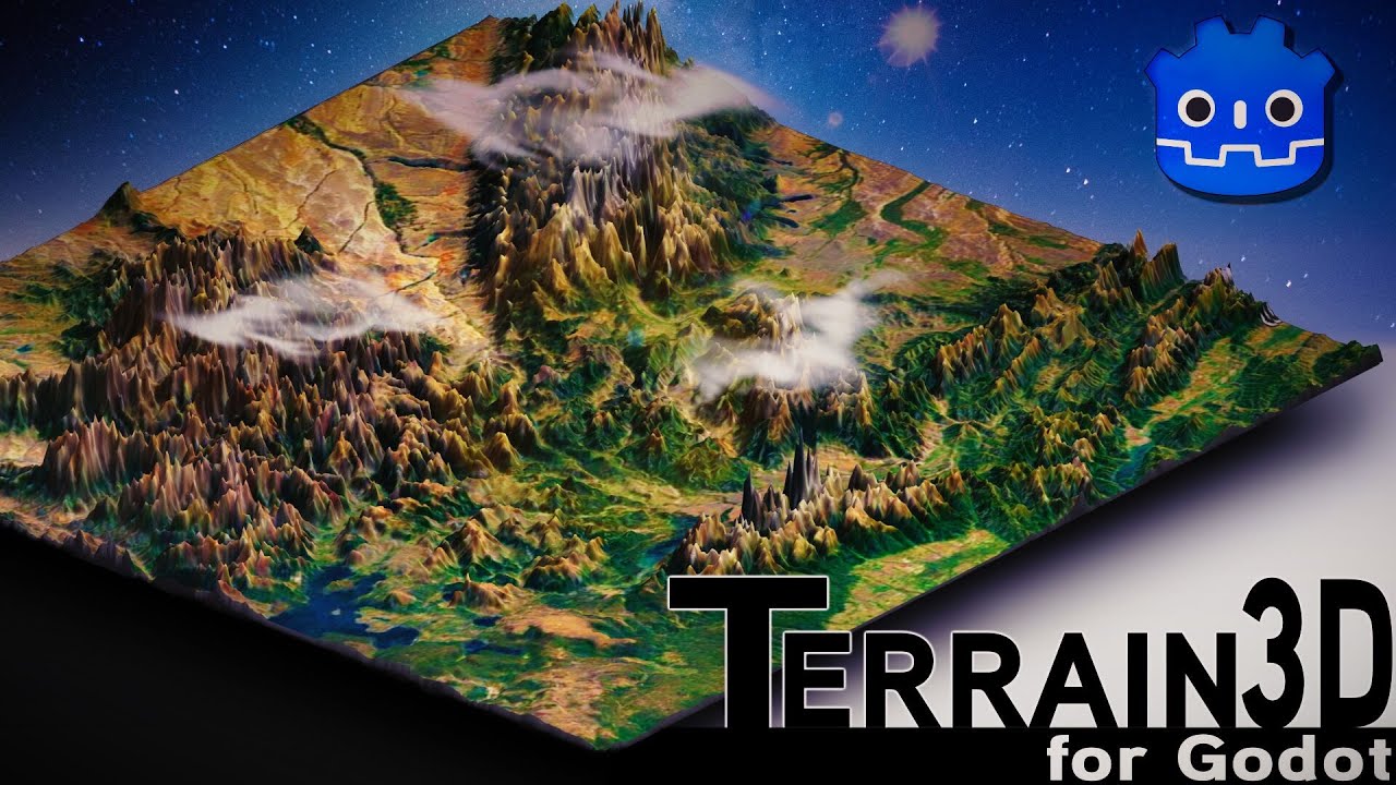 Terrain3D -- Ultimate Godot Terrain System Finally Released