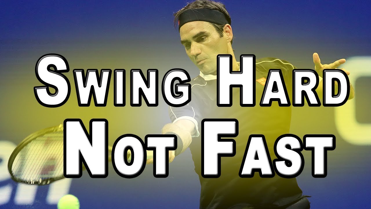 Why You Need to Swing Hard... Not Just Fast
