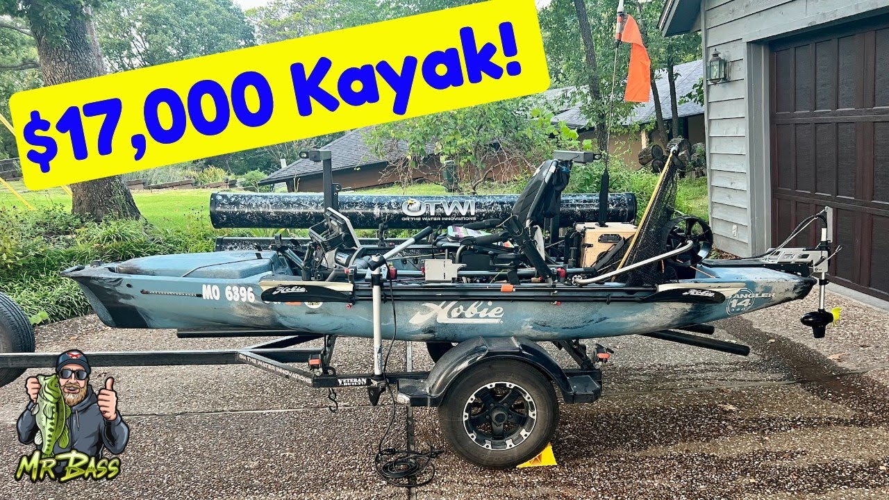 ULTIMATE FISHING KAYAK! TOURNAMENT READY! Hobie Pro Angler 14