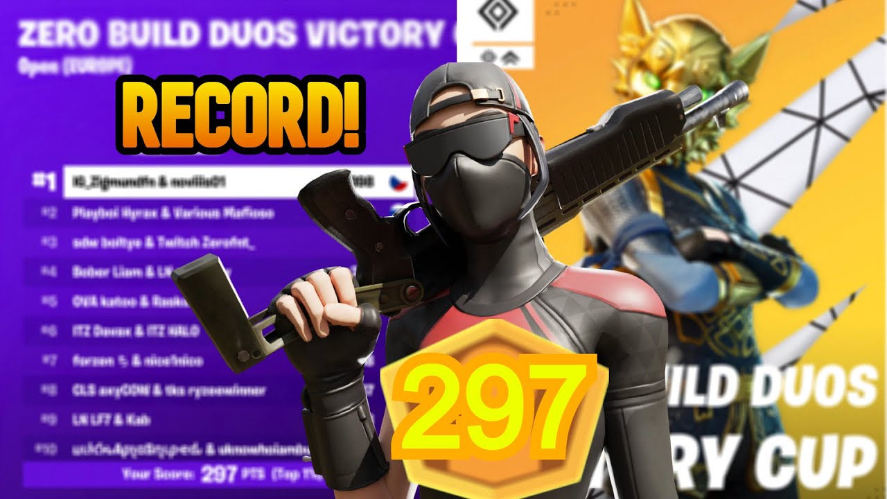 Our Best Zero Build Victory Cash Cup (record) / FINALS