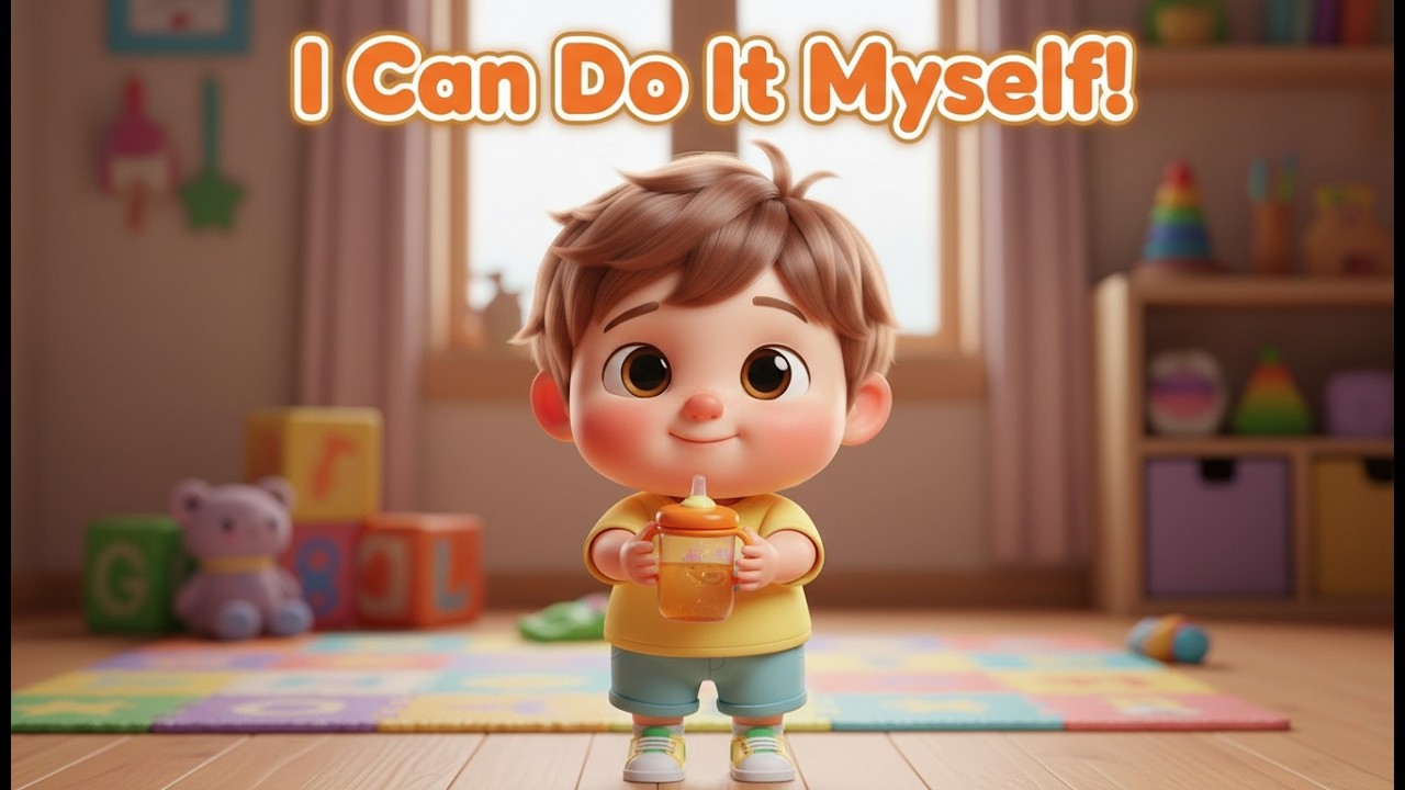 I Can Do It by Myself! – Nursery Rhyme, Toddler Independence, and Fun Self-Help Skills