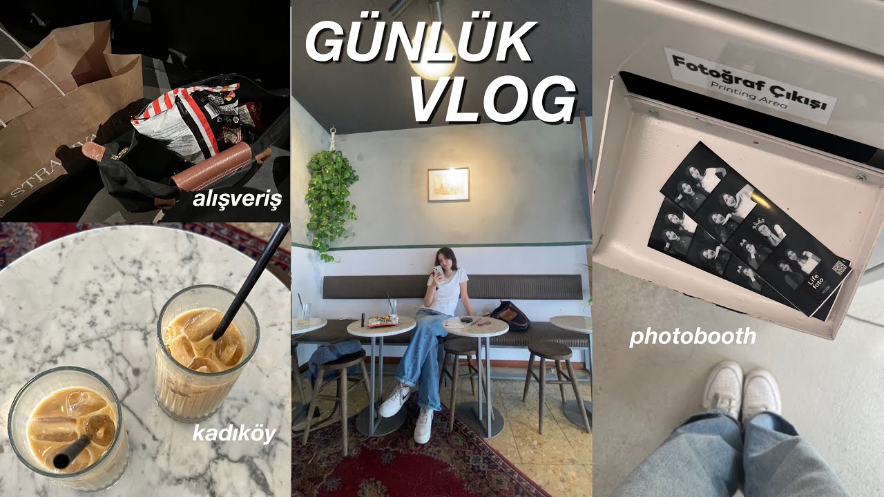 2 GÜNLÜK VLOG // Alışveriş, Kadıköy, grwm