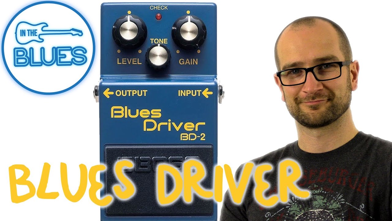 Keeley Modded Boss Blues Driver BD-2 Pedal