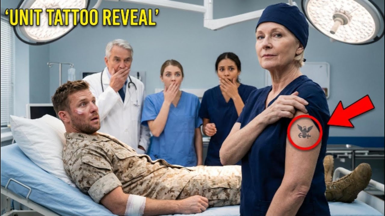 Marine Commander Refused Treatment… Then Her Unit Tattoo Made Him Trust Her Instantly