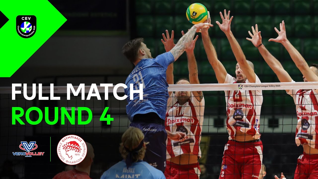 Full Match | Mint Vero Volley MONZA vs. Olympiacos PIRAEUS | CEV Champions League Volley 2025