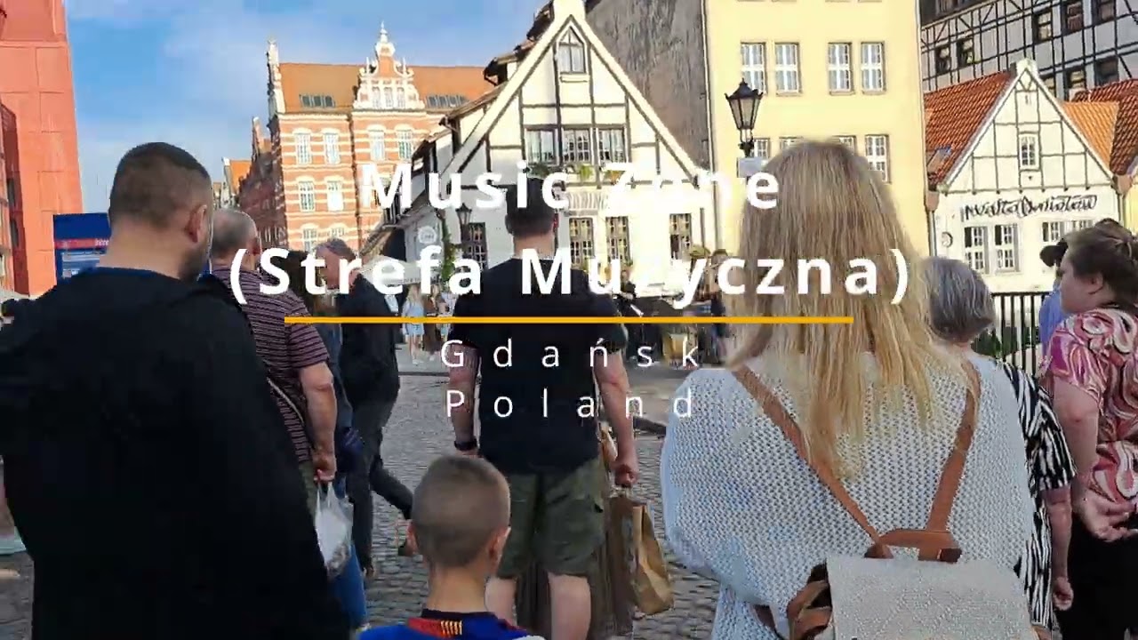 🏰 Gdańsk Old Town Walk 🇵🇱 ASMR | After Rain, Busking, Torture House (Katownia) & Chopin Music 🎼 4K
