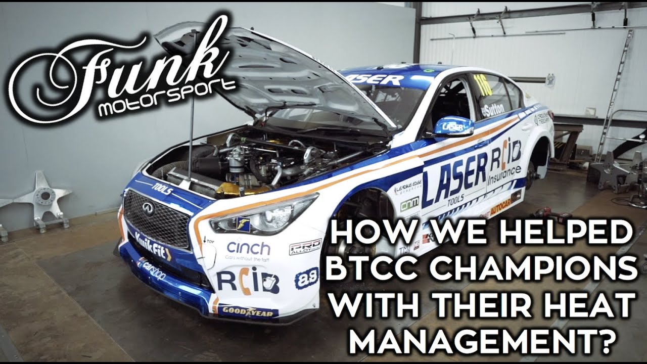How do BTCC CHAMPIONS manage the heat on their car? #FunkMotorsport
