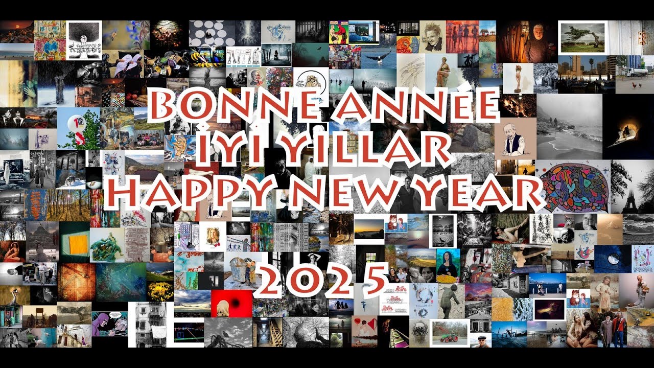 bonne ann&eacute;e - mutlu yıllar - happy new year 2025