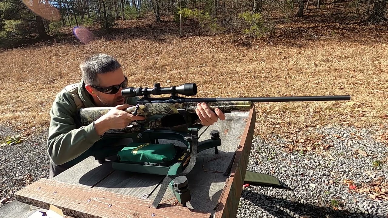 25-06 Savage Axis at the 200 yard rifle range