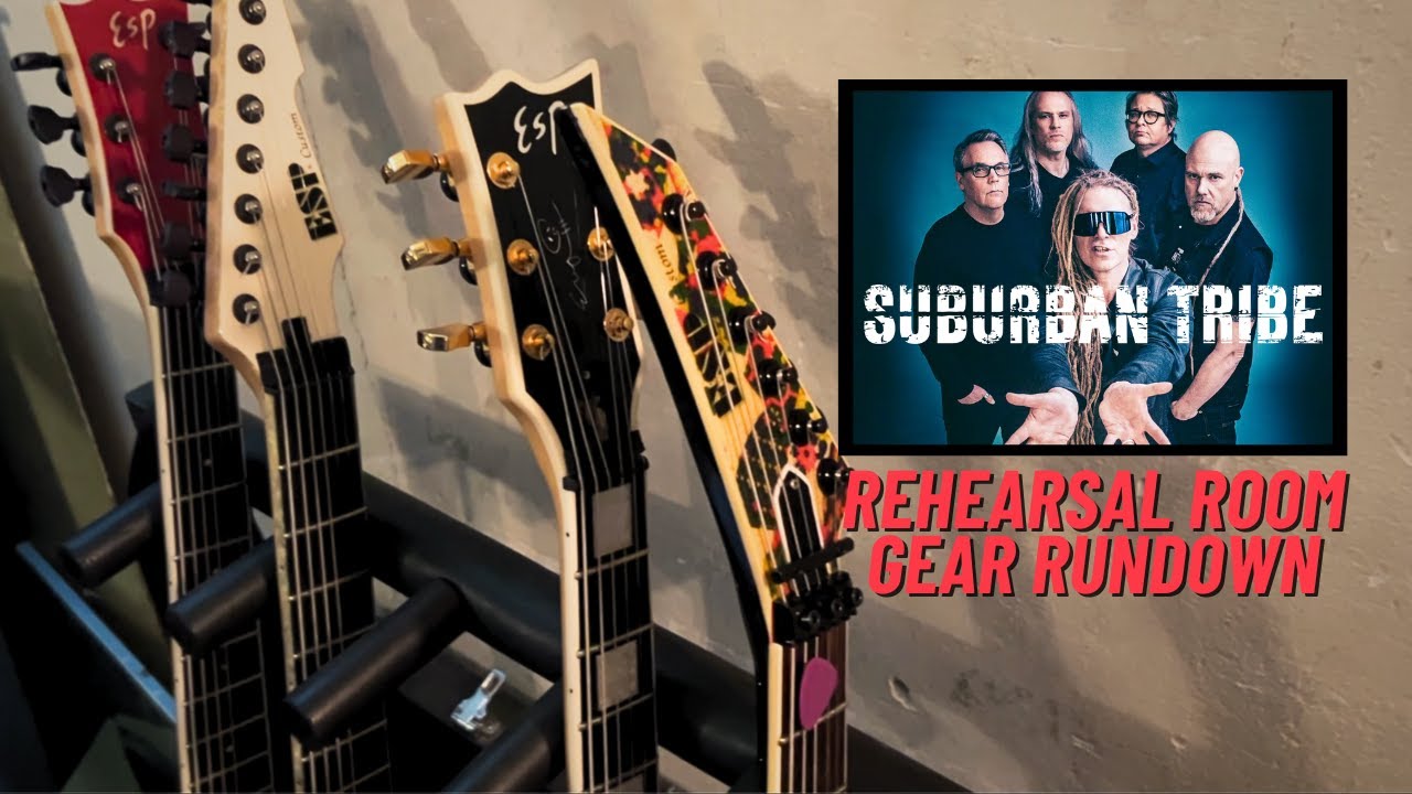 SUBURBAN TRIBE | Rehearsal Room Gear Rundown 2024