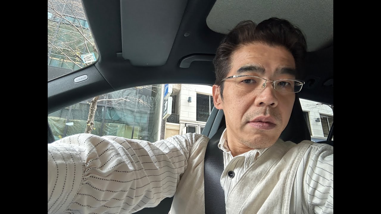 ドライブLIVE/銀座から西新宿のオフィスまで。雑談しながら。