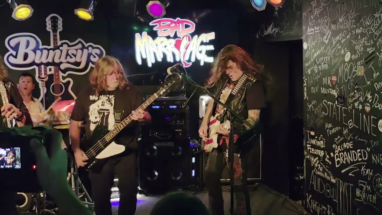 Bad Marriage - Rock Me - Brian Wheat - Tommy Skeoch - Tesla - Buntsy's Webster NY complete
