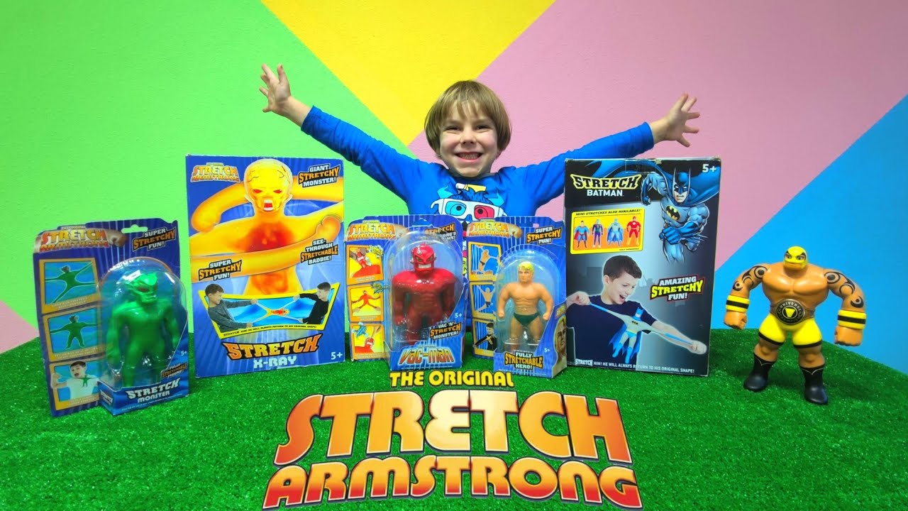 Стретч Армстронг/Stretch Armstrong - самые резиновые мужики/обзор творческой игровой 
