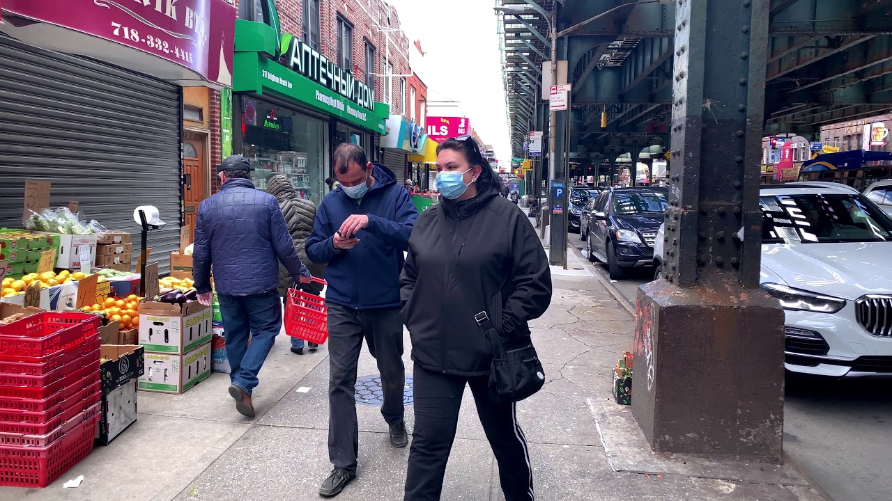 The Streets of NYC Under Quarantine: Brighton Beach, Brooklyn During the Coronavirus Lockdown