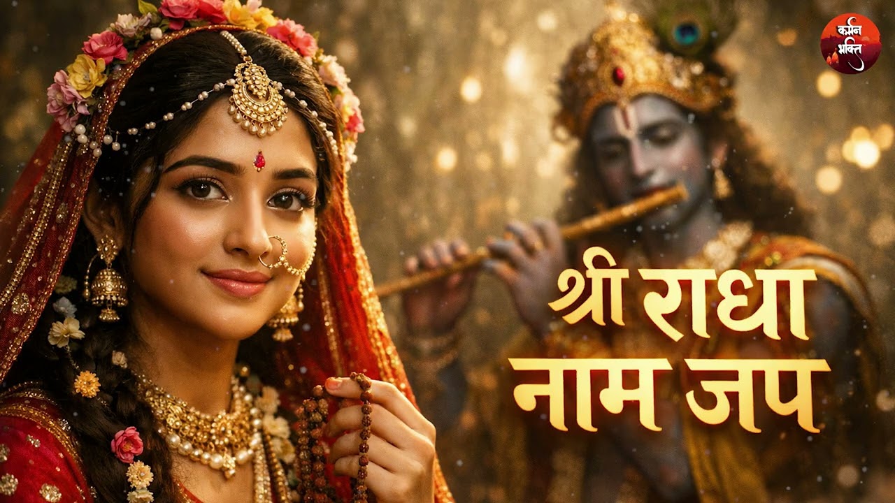 🙏 Shri Radha Naam Jap | राधा नाम जप | Names of Shri Radha Jap | Radha Rani Naam Jap
