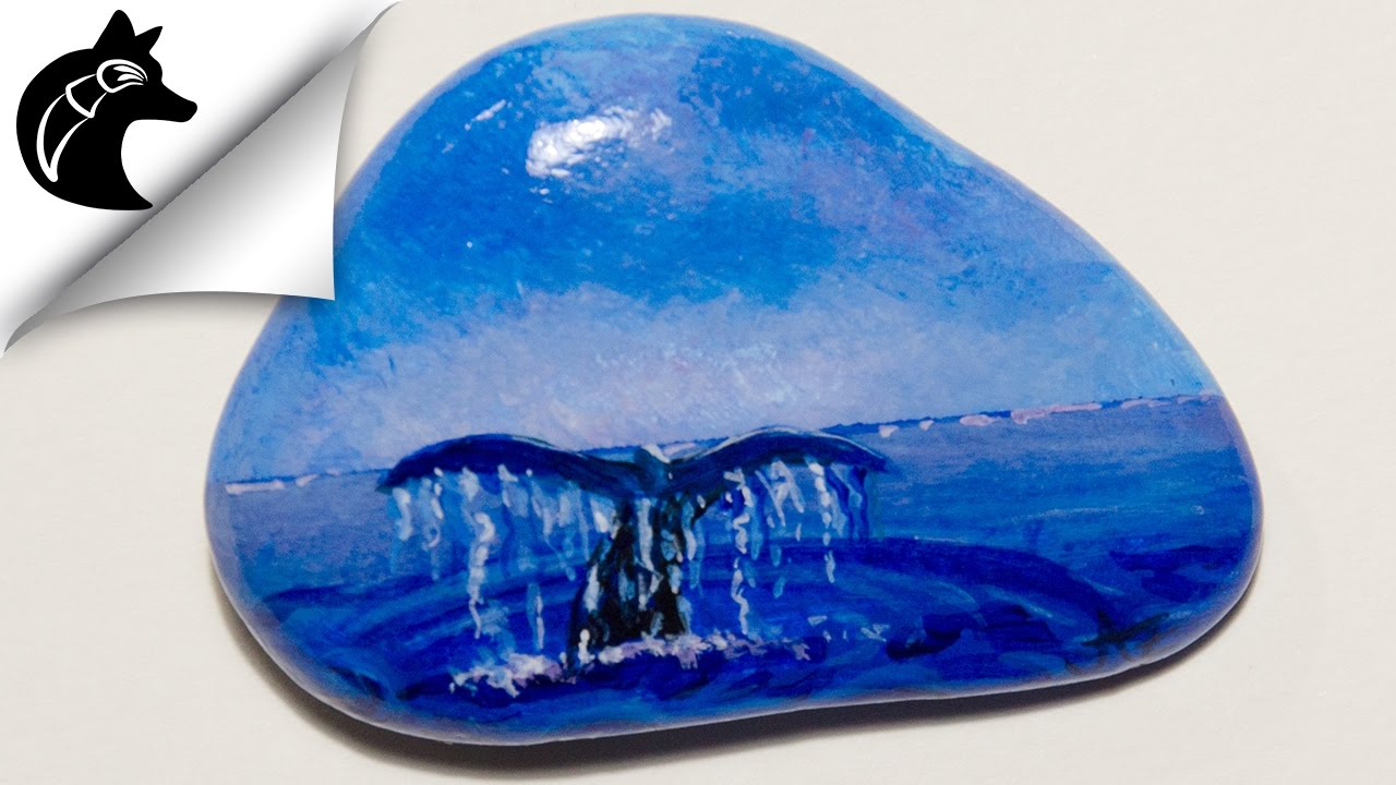 Steine bemalen How To Paint A Seascape Rockpainting REAL TIME