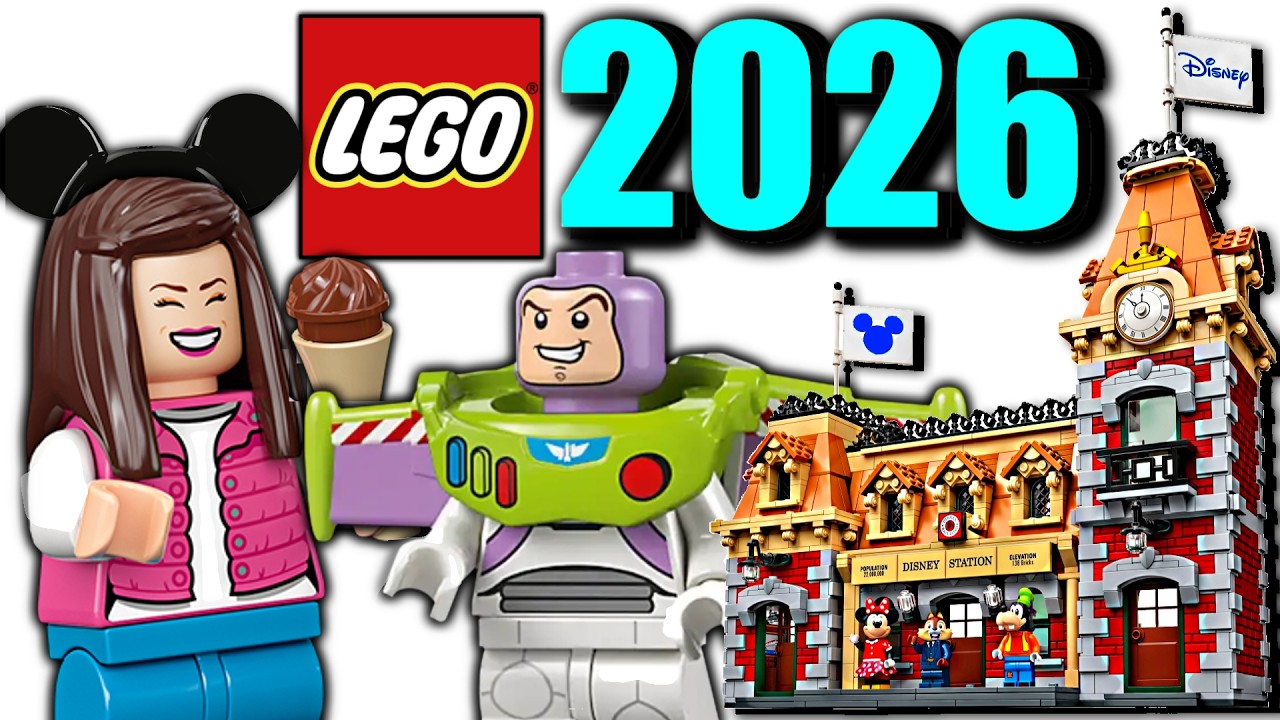 INSANE LEAKS! LEGO Disney Park Set, LEGO Toy Story 5 & NEW Biggest Set!