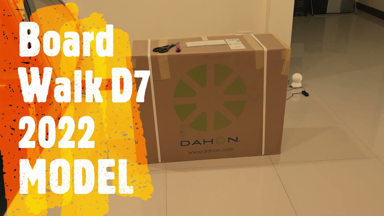 เปิดกล่อง Dahon  BoardWalk D7_2022MODEL