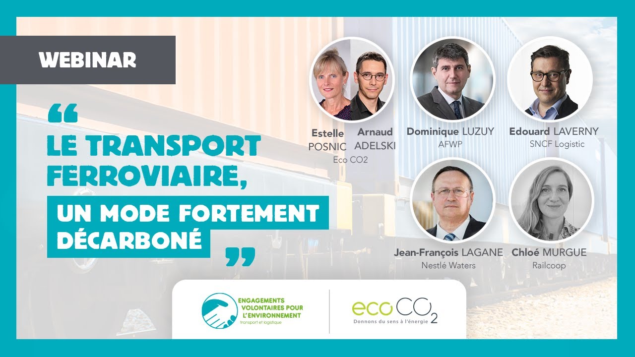 Le transport ferroviaire, un mode fortement décarboné