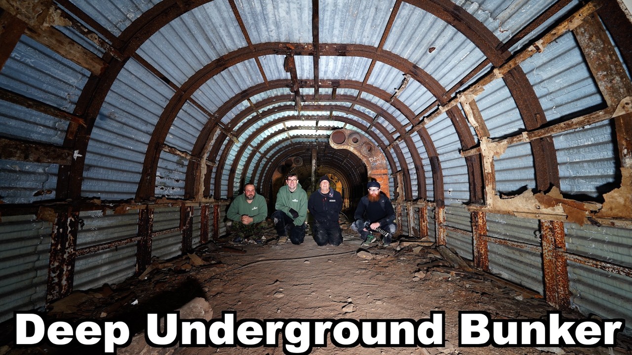 Abandoned WWII Communications Bunker Langdon Hole Dover England