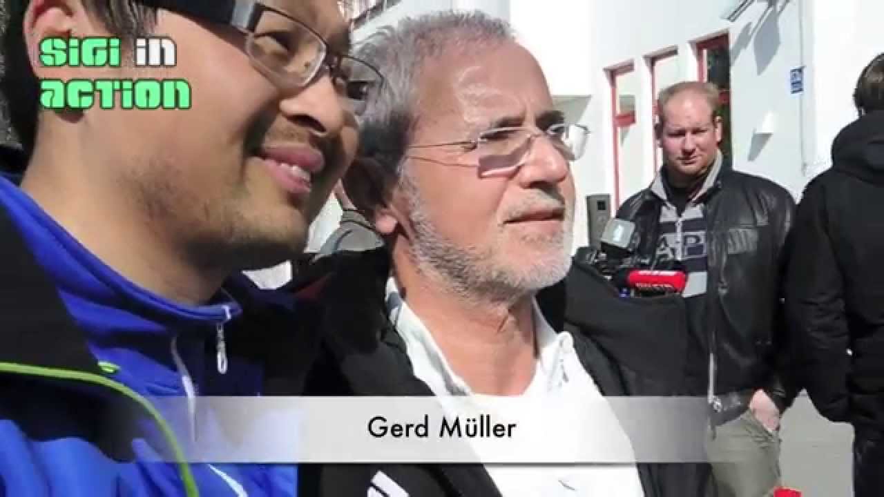Gerd M&uuml;ller @ FC Bayern M&uuml;nchen S&auml;bener Str