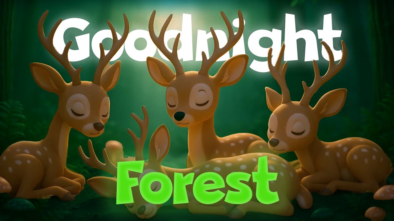 Cozy Forest Counting Lullaby 🎵🌙 Say & Sleep with Forest Friends 🦉🐇🦊