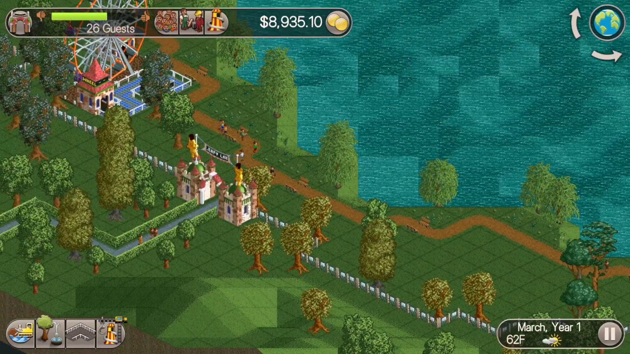 Let's Play RCT Classic - Leafy Lake Ep. 1 *Rowing Boats*