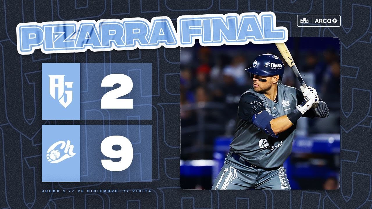 RESUMEN ALGODONEROS VS CHARROS 25 DIC