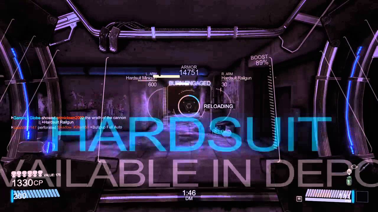 BLACKLIGHT : RETRIBUTION HARDSUIT KILLSTREAK GAMEPLAY (22 KILLS)