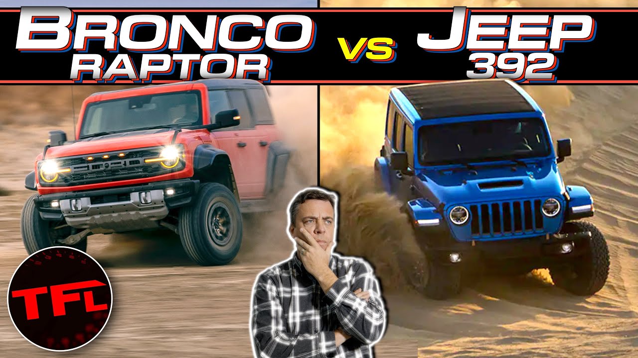 Ford Bronco Raptor vs. Jeep Wrangler 392: Both Are Badass, But Which Is Actually BEST?