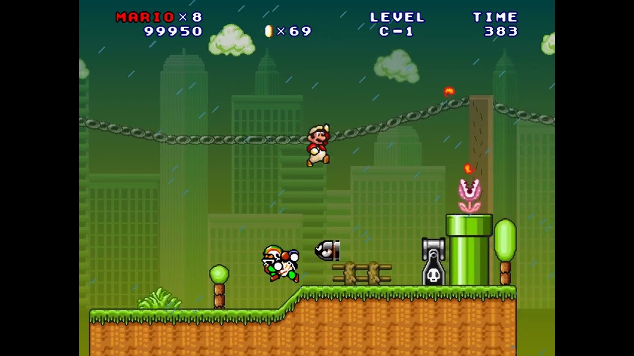 Mario Forever Dynamic Letter World A~C Completed Video