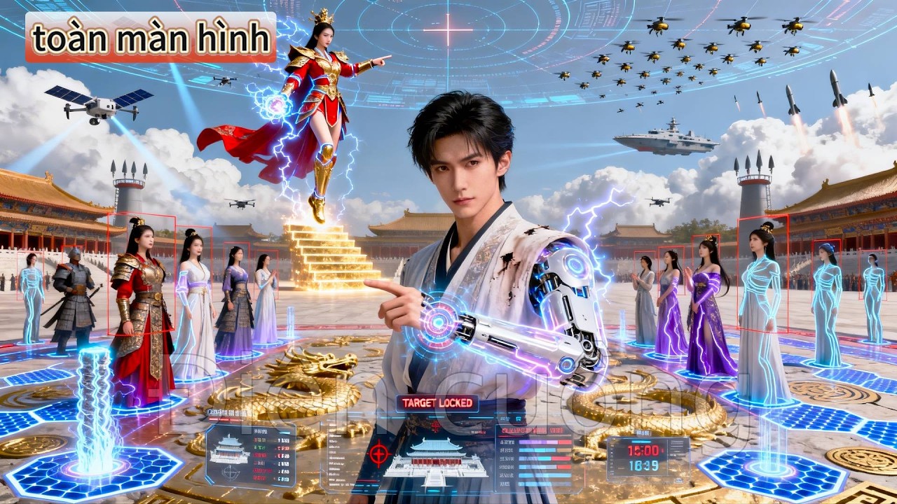 Bị ép cưới nữ đế bạo lực, hắn có thể xuyên hai giới, mang công nghệ hiện đại quét sạch 5 thế gia !
