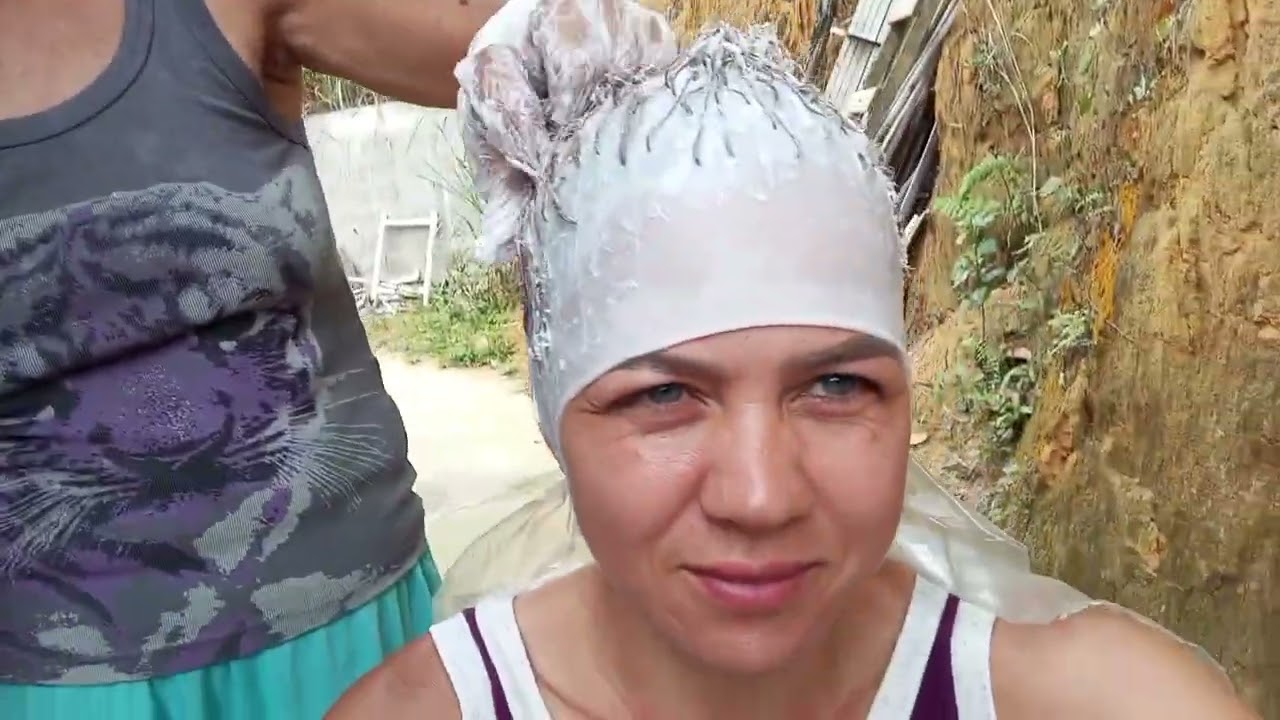 fazendo luzes no meu cabelo