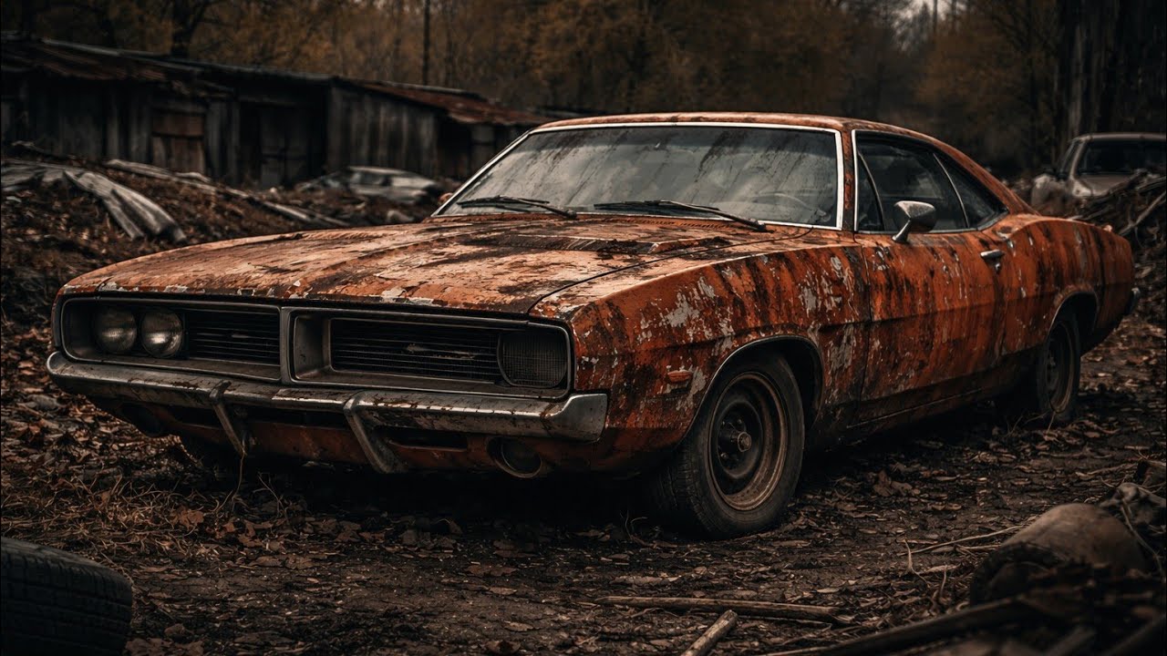 They Left This 1969 Dodge Charger R/T to Rot… Watch the Silent Revival