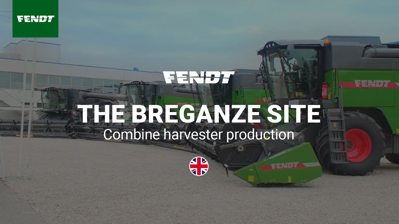 Leaders Drive Fendt | The Breganze Site | Combine harvester production