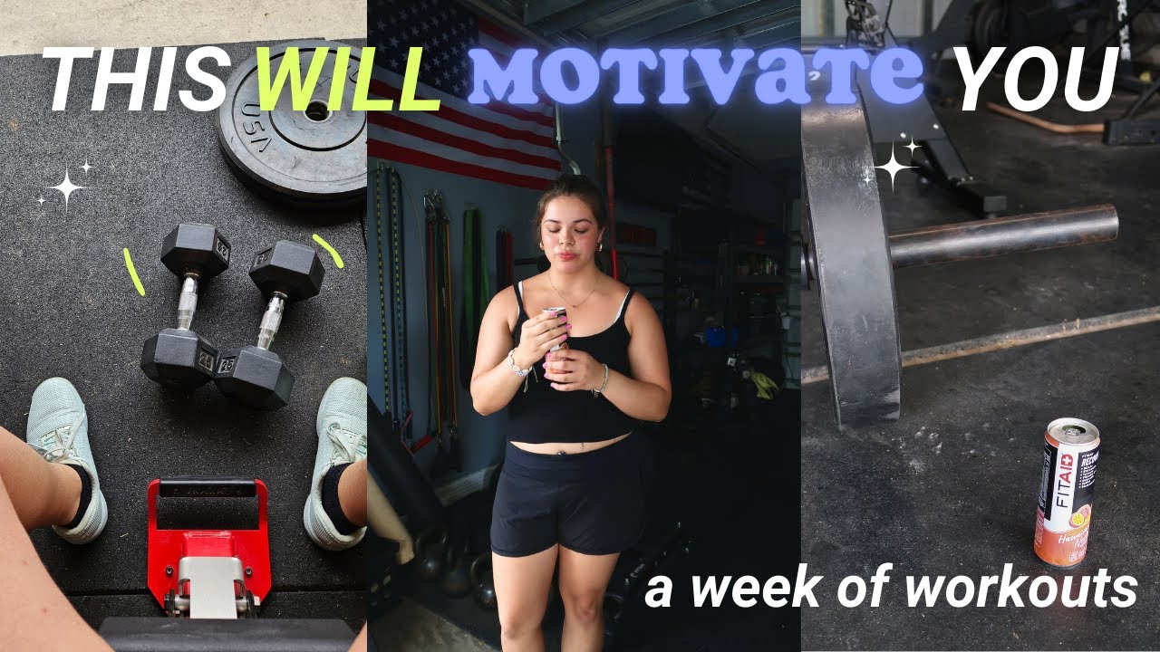 MY SUMMER WORKOUT ROUTINES | a week of workouts