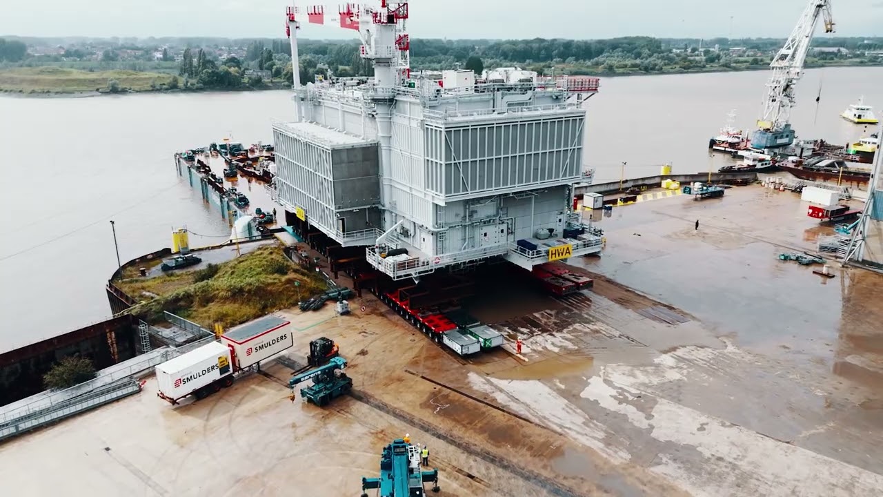 Load out of TenneT's Hollandse Kust (west Alpha)
