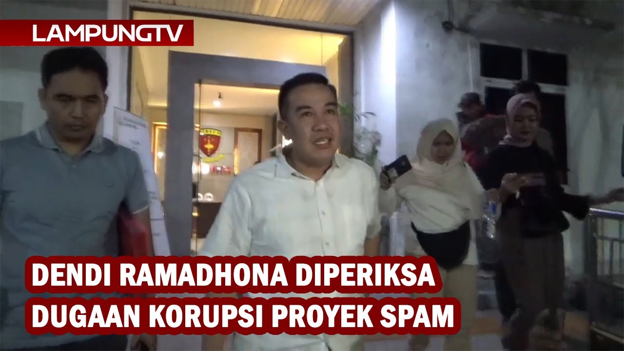 Dendi Ramadhona Diperiksa Kasus Dugaan Korupsi Proyek SPAM