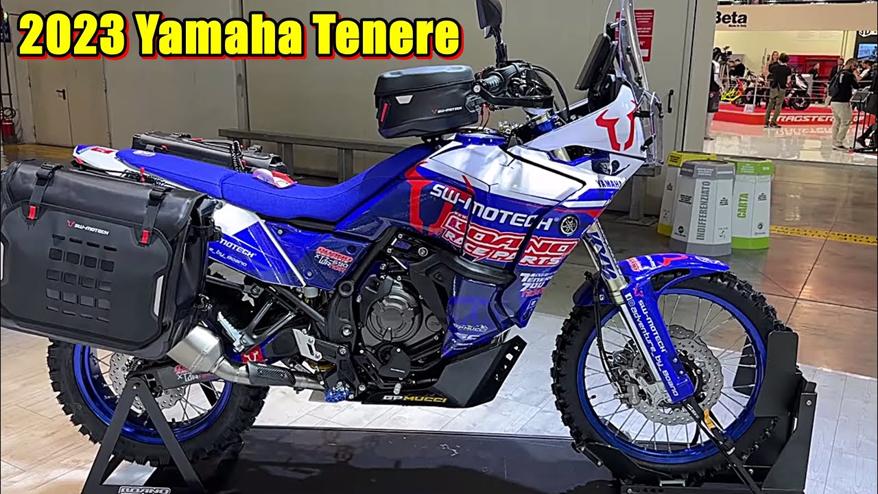 Custom 2023 Yamaha Tenere by SW Motech - Visual review