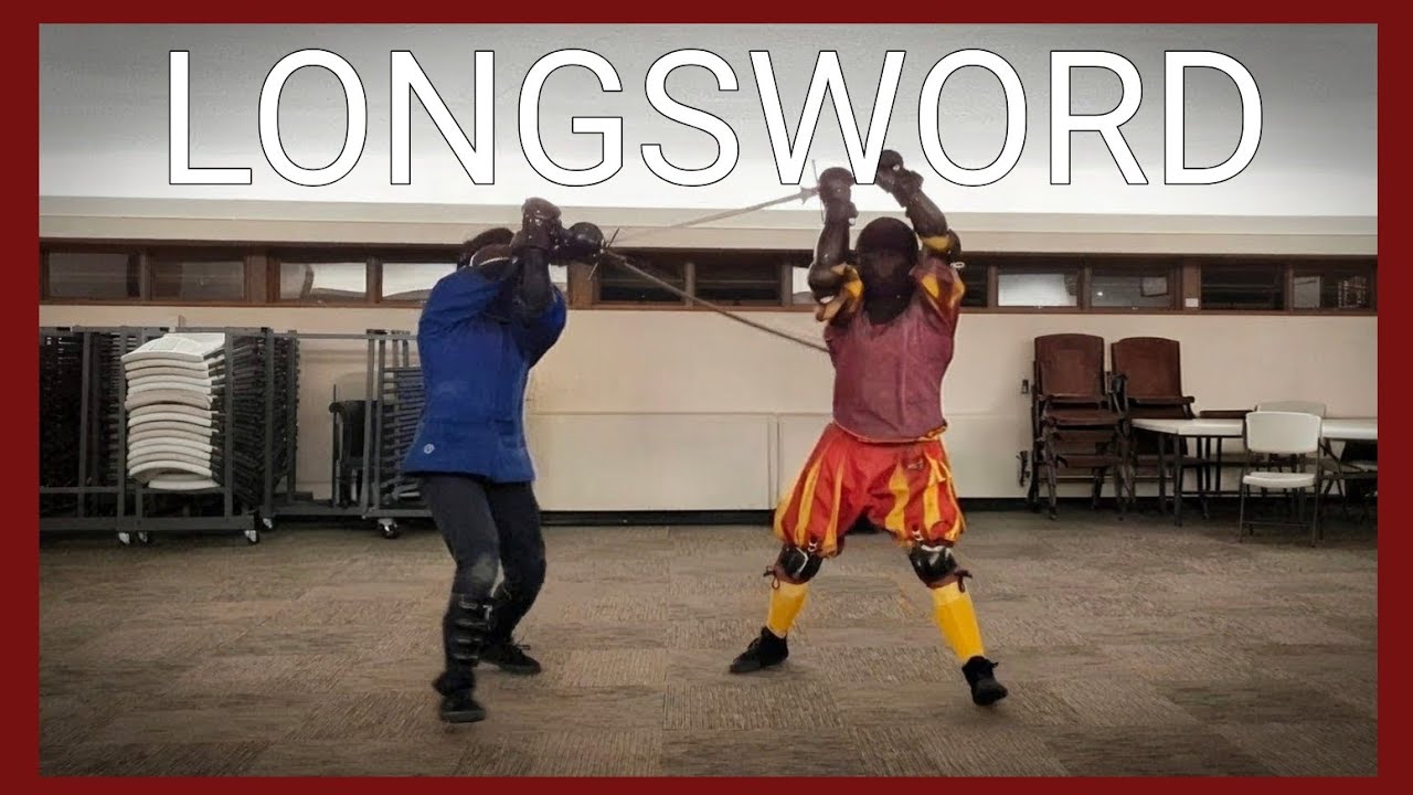 HEMA - Gavin vs. Nathan - Longsword Tournament Prep/Practice