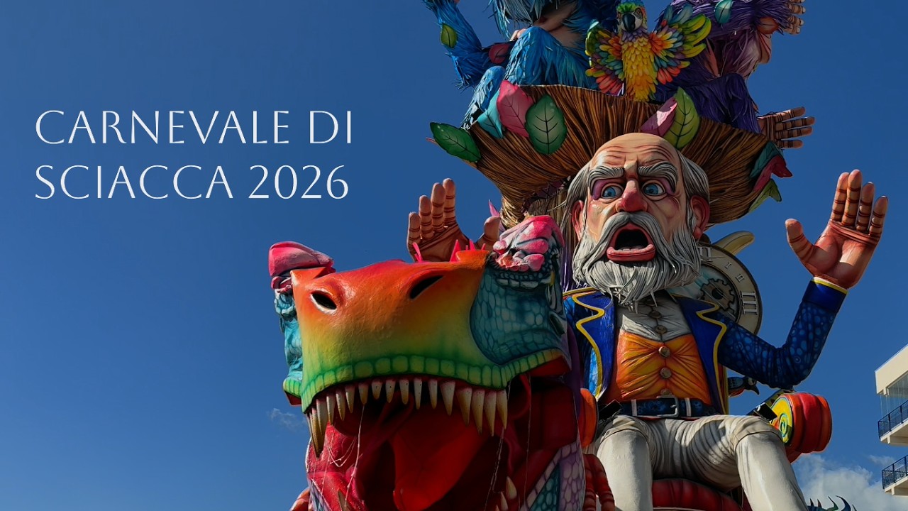 L’evoluzione della specie - Carnevale di Sciacca 2026 #carnevale2026 #sciacca