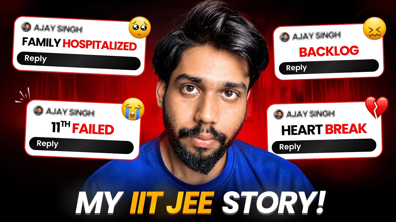 I destroyed JEE in 4 Months 🔥 My honest IIT JEE story ! IIT motivation #jee #iit