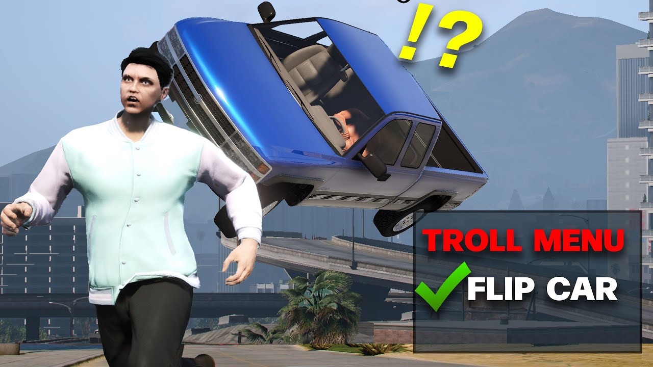 🔴TROLLING My Server with MOD MENU! (GTA 5 RP)
