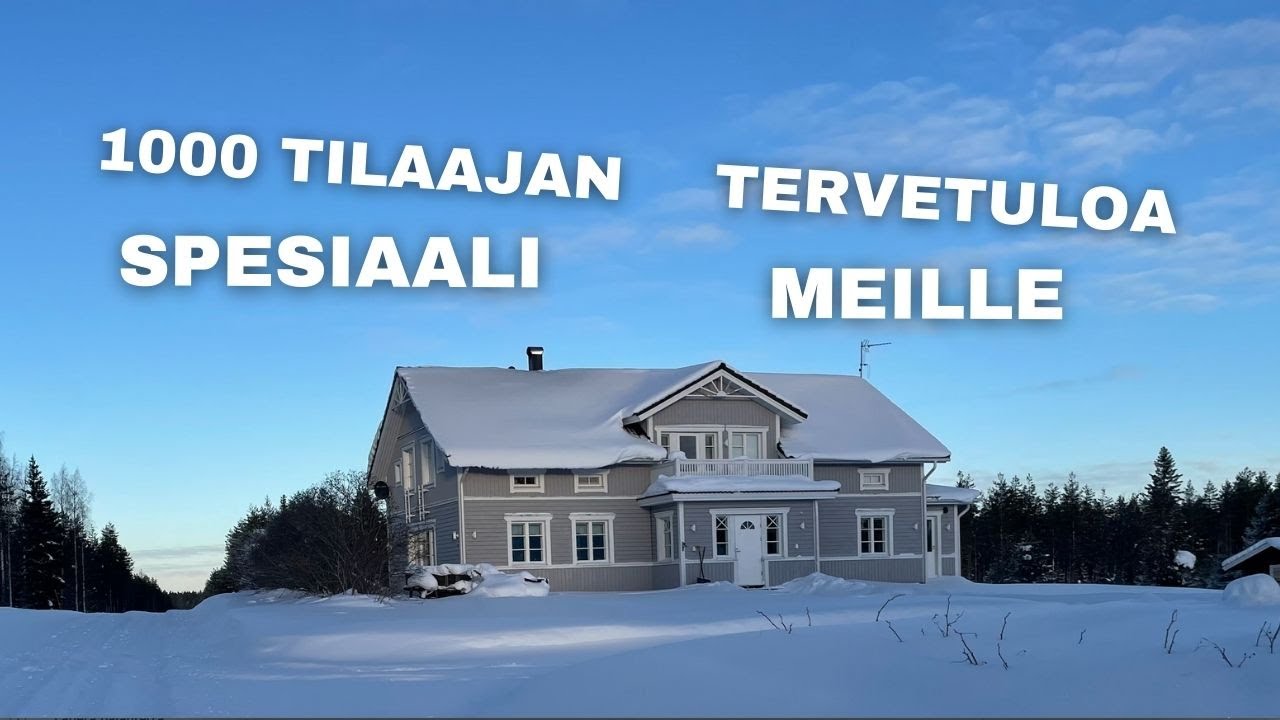 1000 tilaajan spesiaali | Kodin esittely